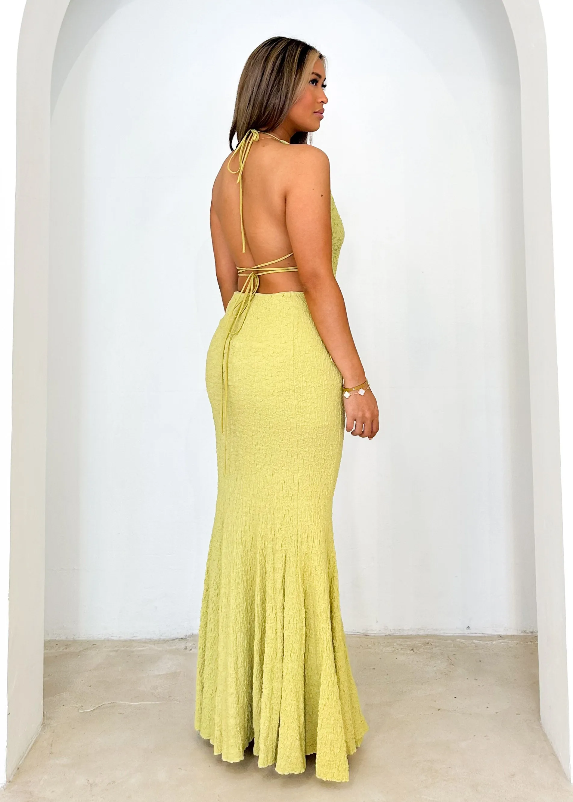 Koral Top - Lime sold by Gingham & Heels product image thumbnail 4