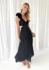 Rincess Maxi Dress - Black sold by Gingham & Heels