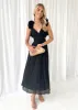Rincess Maxi Dress - Black sold by Gingham & Heels