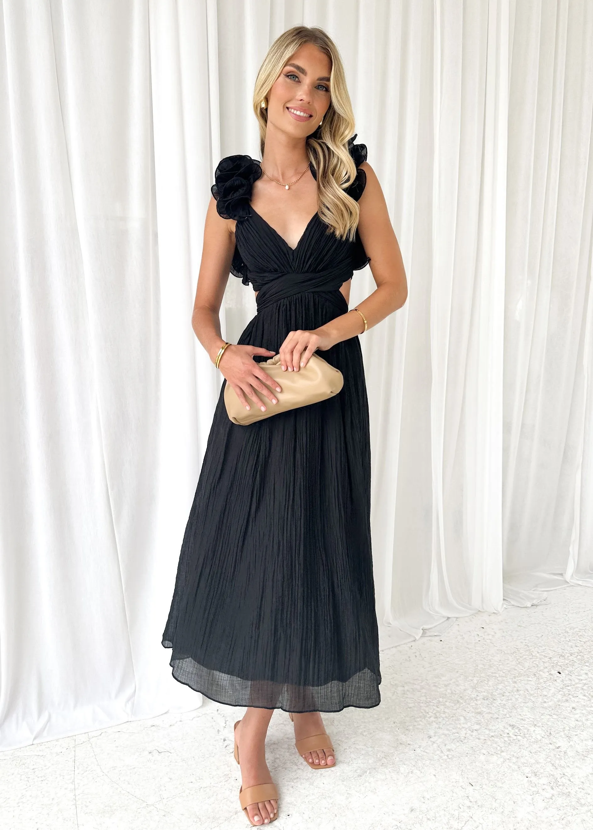 Rincess Maxi Dress - Black sold by Gingham & Heels product image thumbnail 5