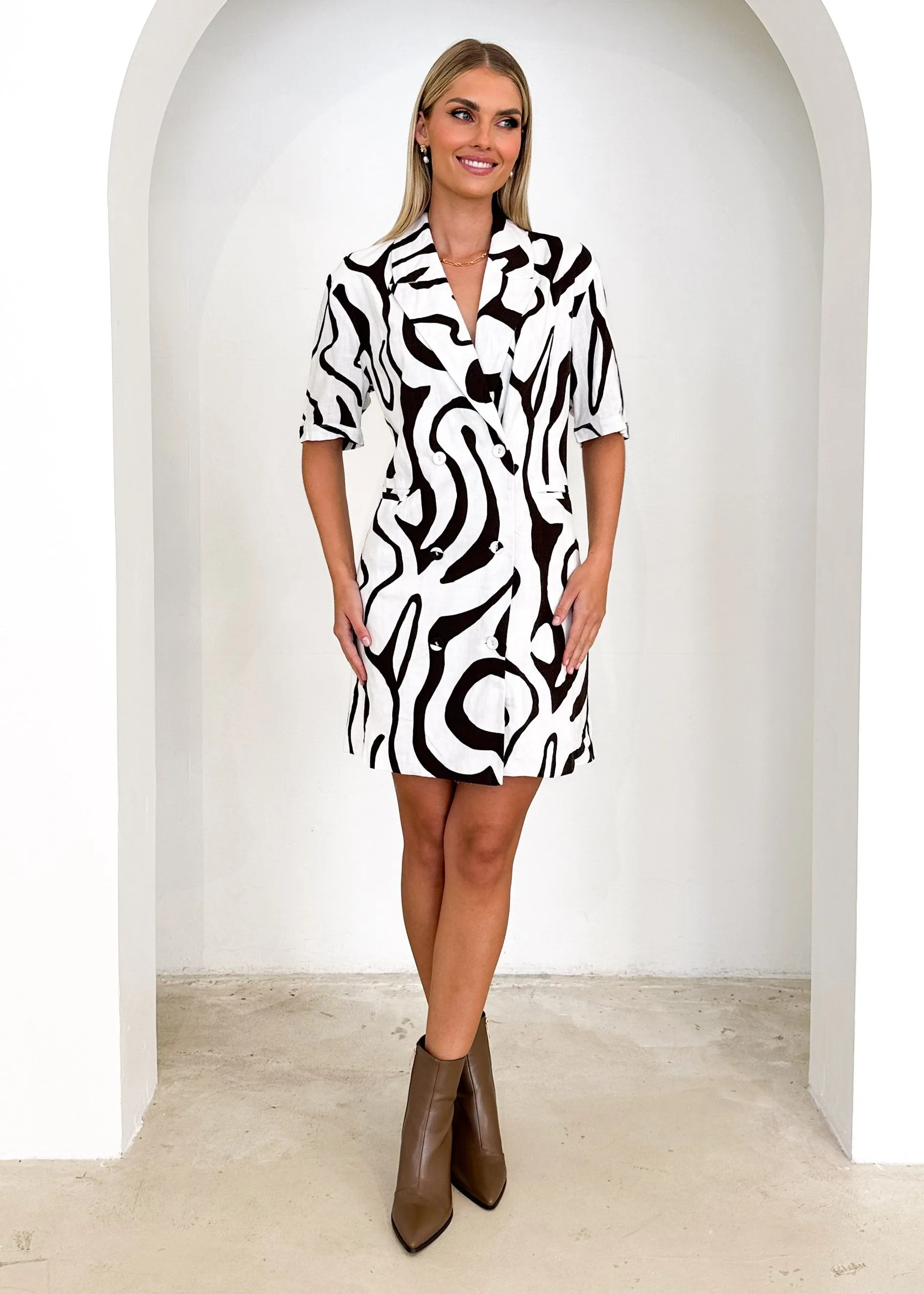 Pexley Dress - Elise sold by Gingham & Heels product image thumbnail 5