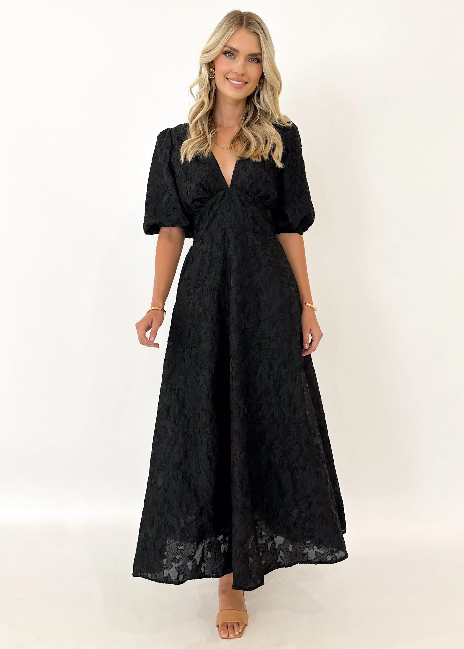 Laylim Midi Dress - Black sold by Gingham & Heels product image thumbnail 2