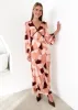 Taliya Maxi Dress - Blush Geo sold by Gingham & Heels