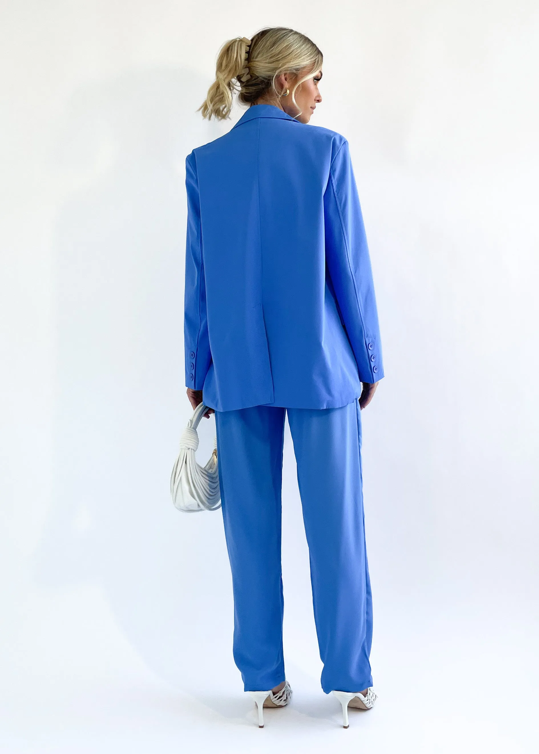 Tamarah Blazer - Blue sold by Gingham & Heels product image thumbnail 5