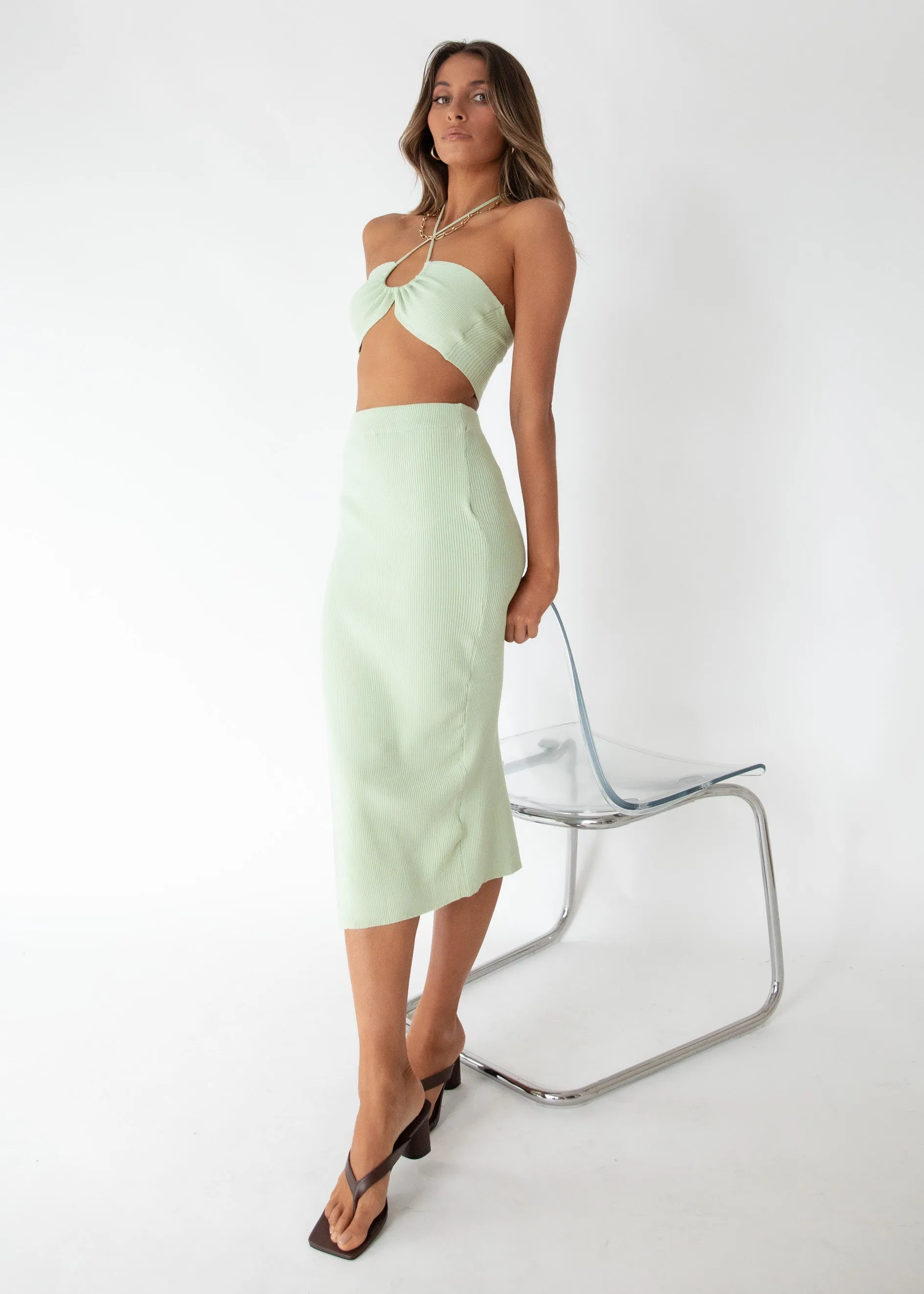 High Spirits Crop - Lime sold by Gingham & Heels product image thumbnail 5