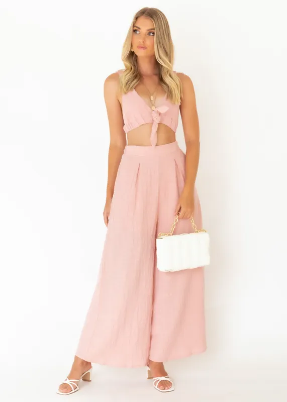 Klein Crop - Blush sold by Gingham & Heels