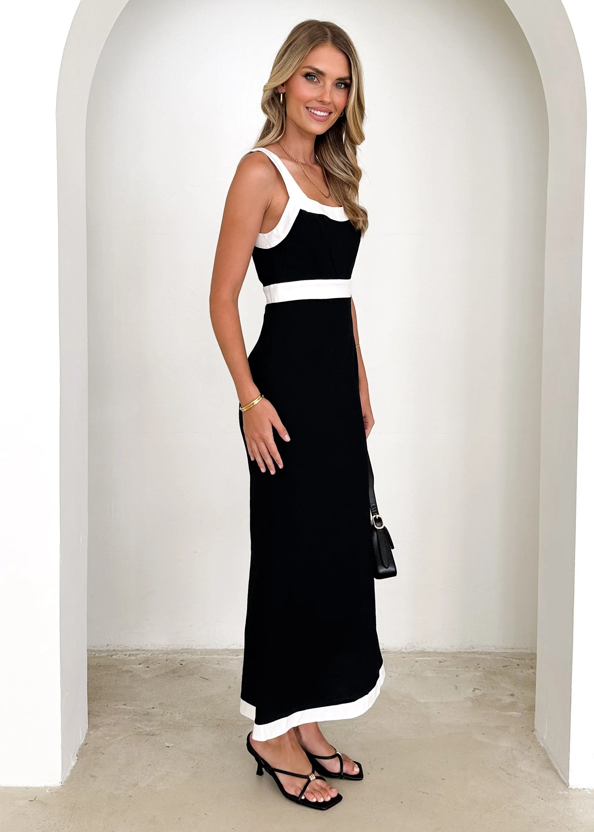 Joella Maxi Dress - Black sold by Gingham & Heels product image thumbnail 4