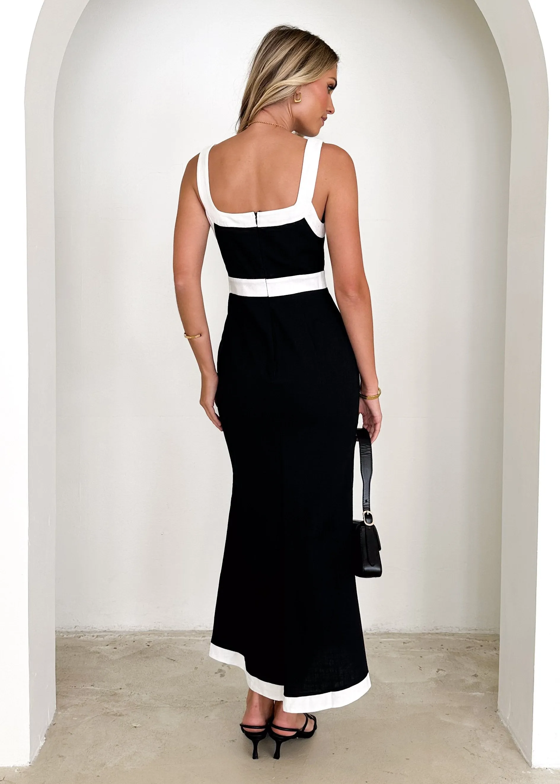 Joella Maxi Dress - Black sold by Gingham & Heels product image thumbnail 5