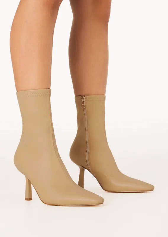 Winser Boots - Light Camel sold by Gingham & Heels