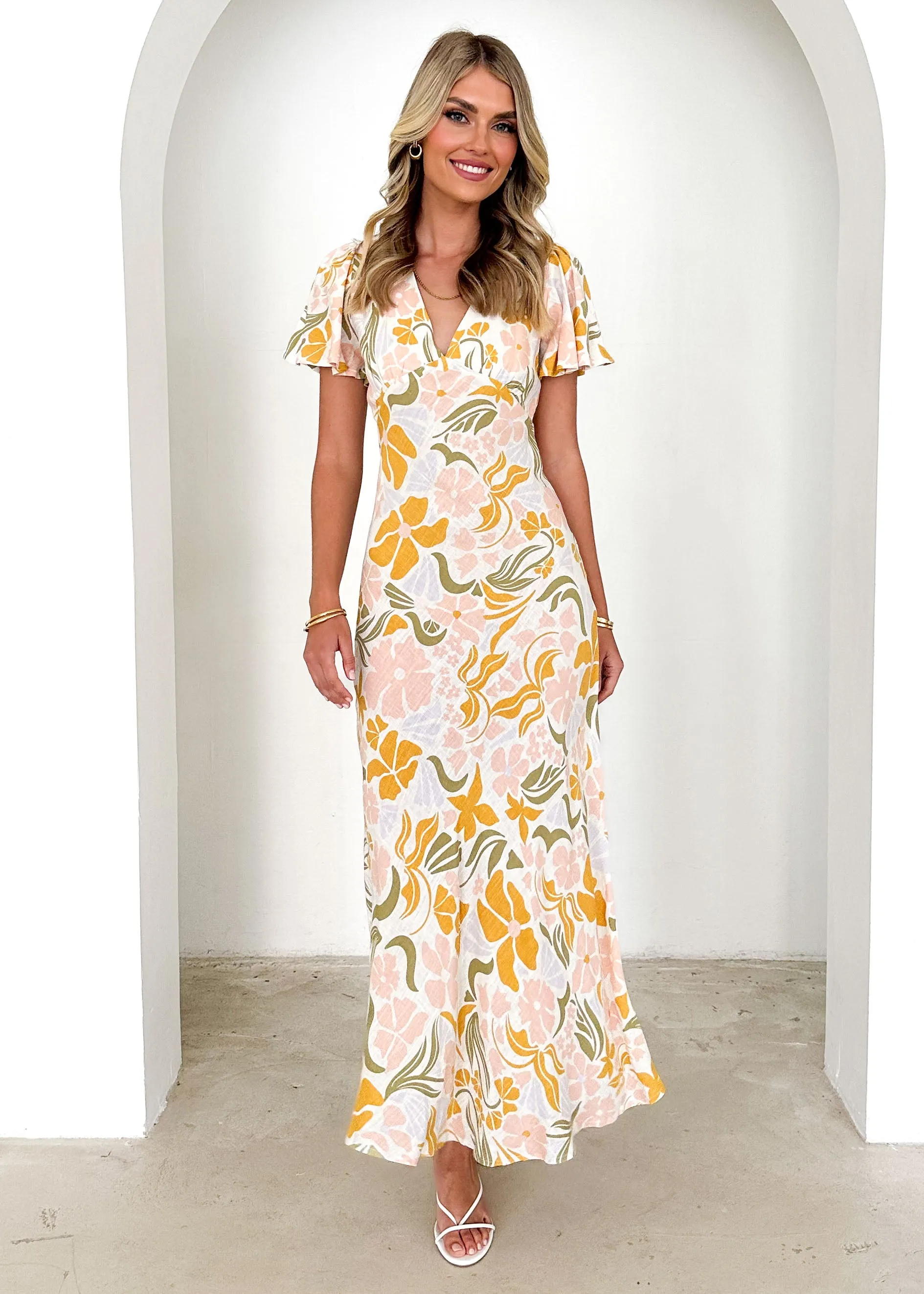 Yaira Maxi Dress - Blush Alila sold by Gingham & Heels product image thumbnail 3