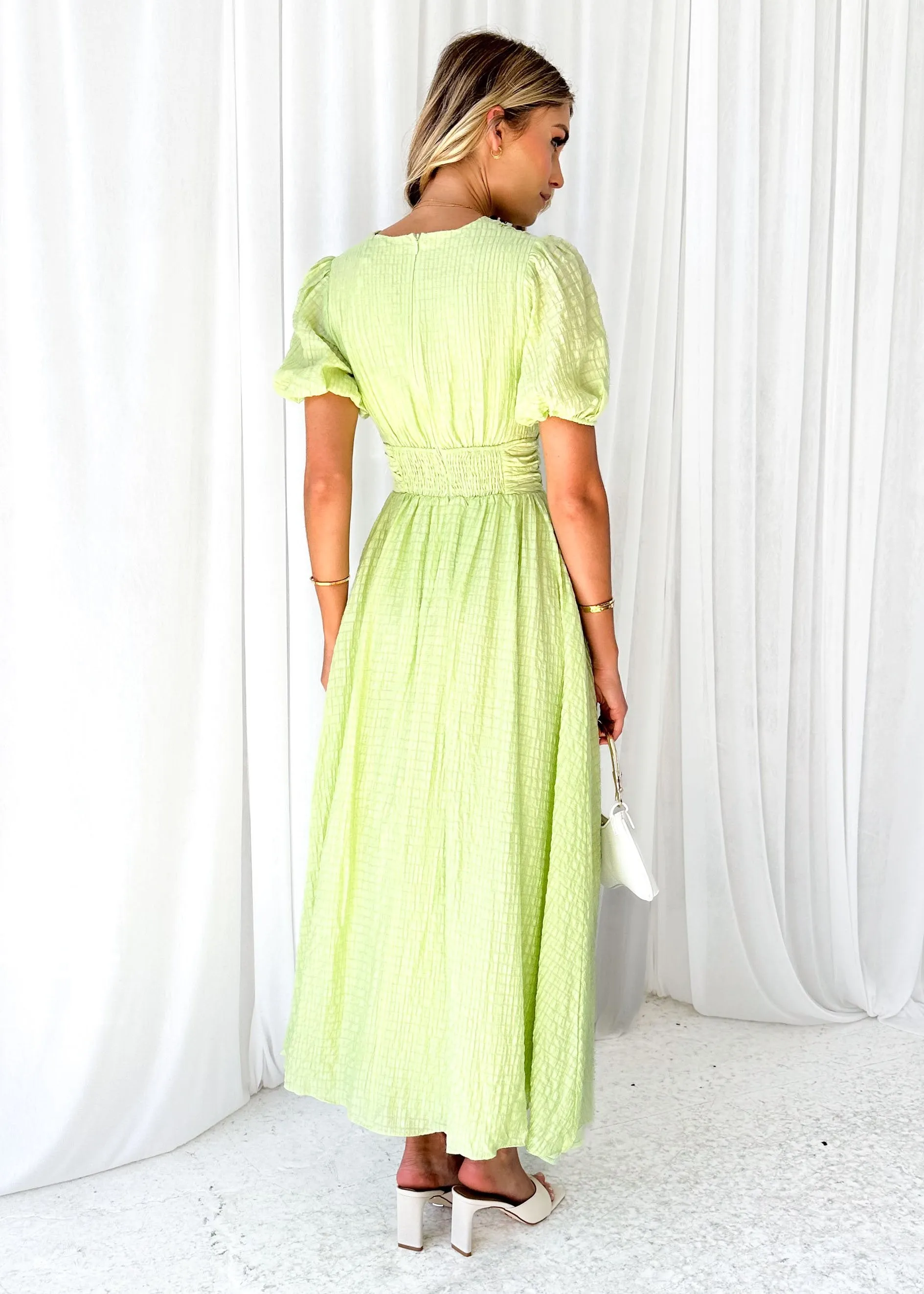 Dunning Midi Dress - Sage sold by Gingham & Heels product image thumbnail 5