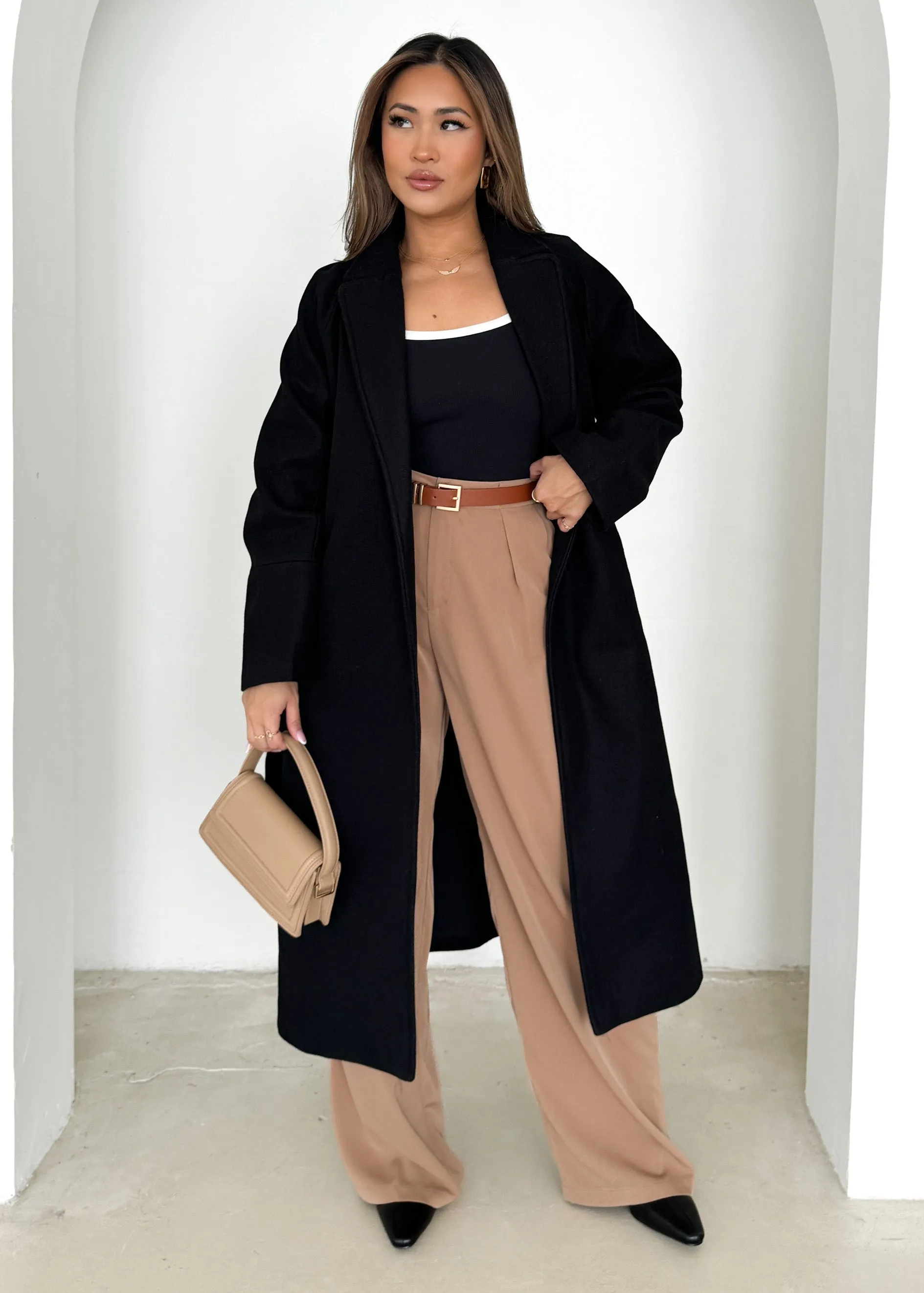 Emmett Pants - Mocha sold by Gingham & Heels