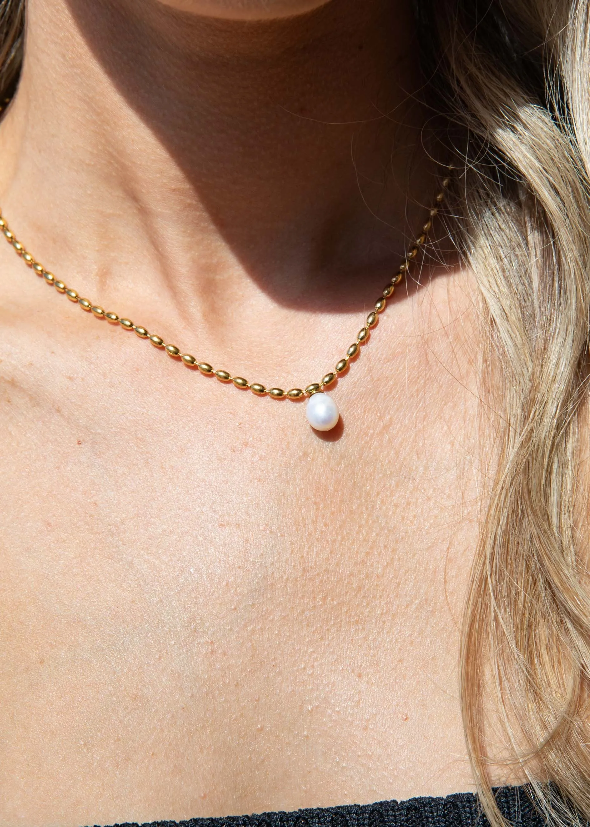 Giacoma Necklace - Gold sold by Gingham & Heels
