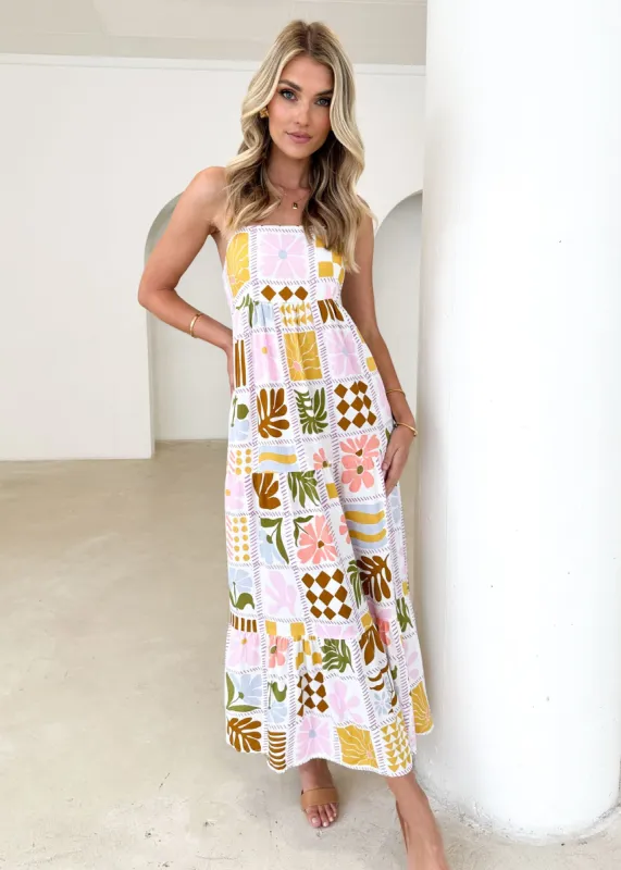 Noreen Maxi Dress - Lisse sold by Gingham & Heels