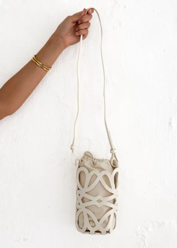 Ebony Crossbody Bag - White sold by Gingham & Heels