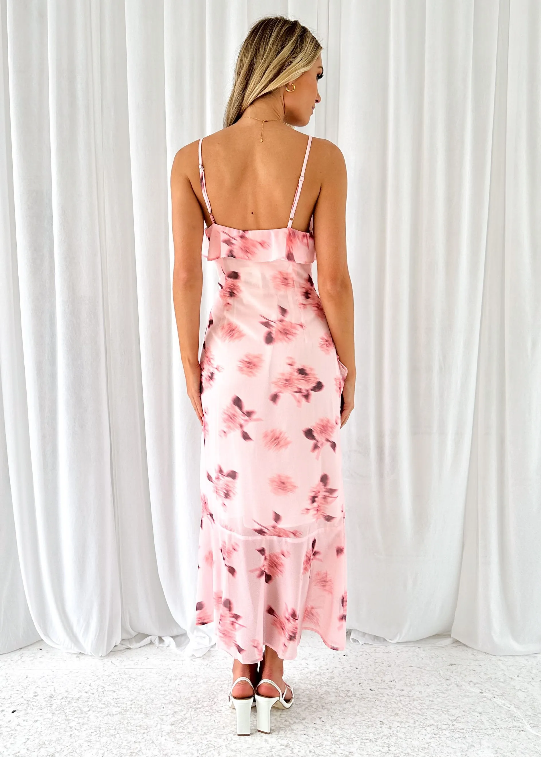 Niner Maxi Dress - Pink Floral sold by Gingham & Heels product image thumbnail 5