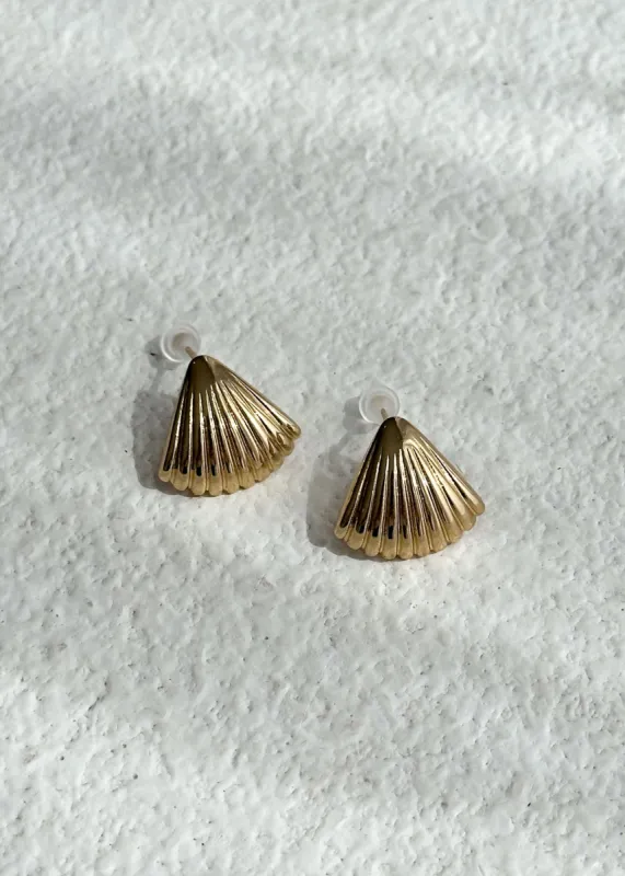 Lovanna Earrings - Gold sold by Gingham & Heels