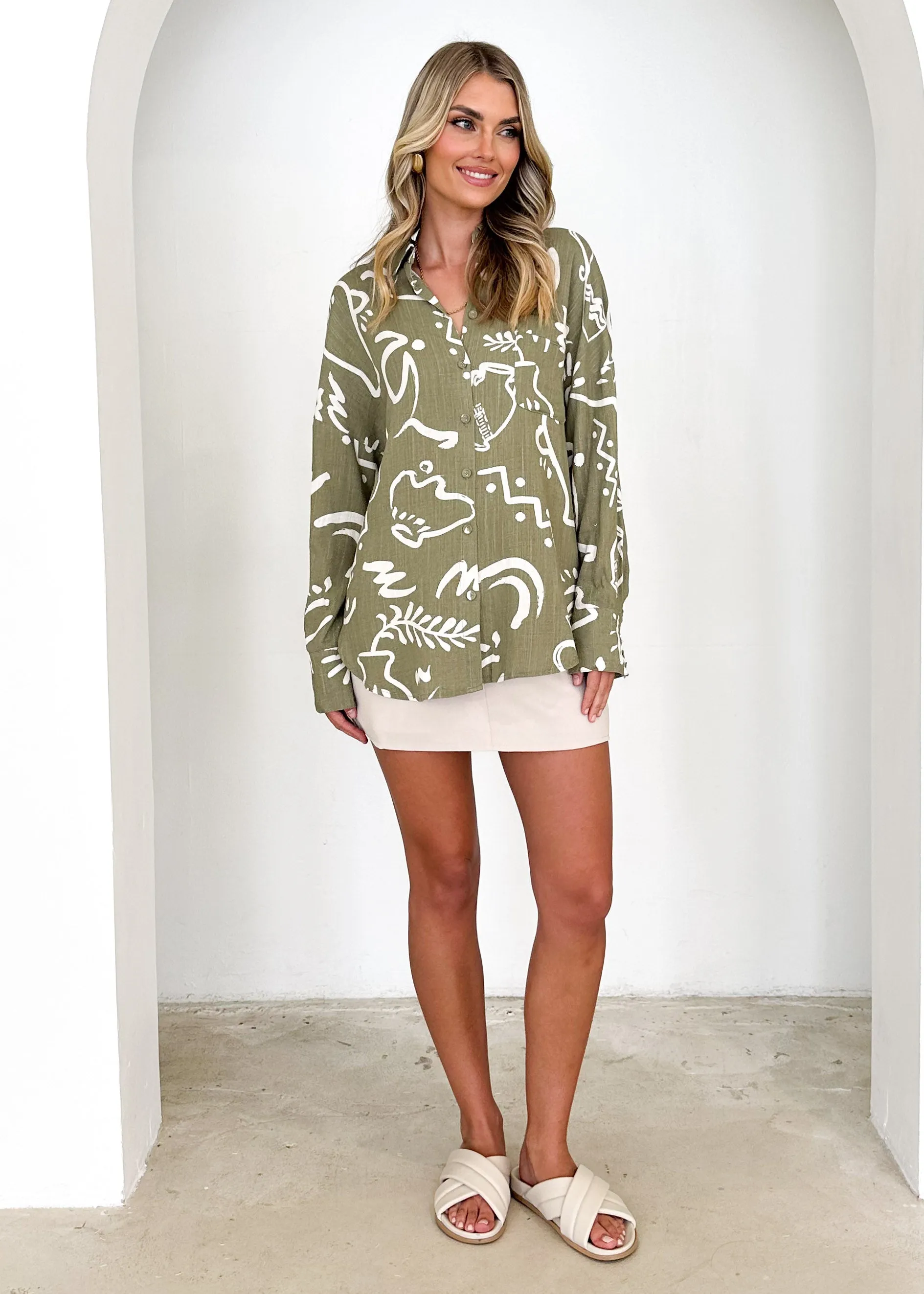 Hazy Shirt - Bronte sold by Gingham & Heels product image thumbnail 5