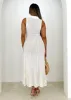 Audrey Knit Midi Dress - Off White sold by Gingham & Heels