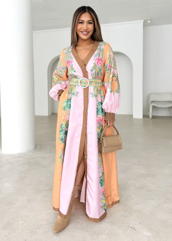 Feltix Maxi Dress - Gia Pink sold by Gingham & Heels