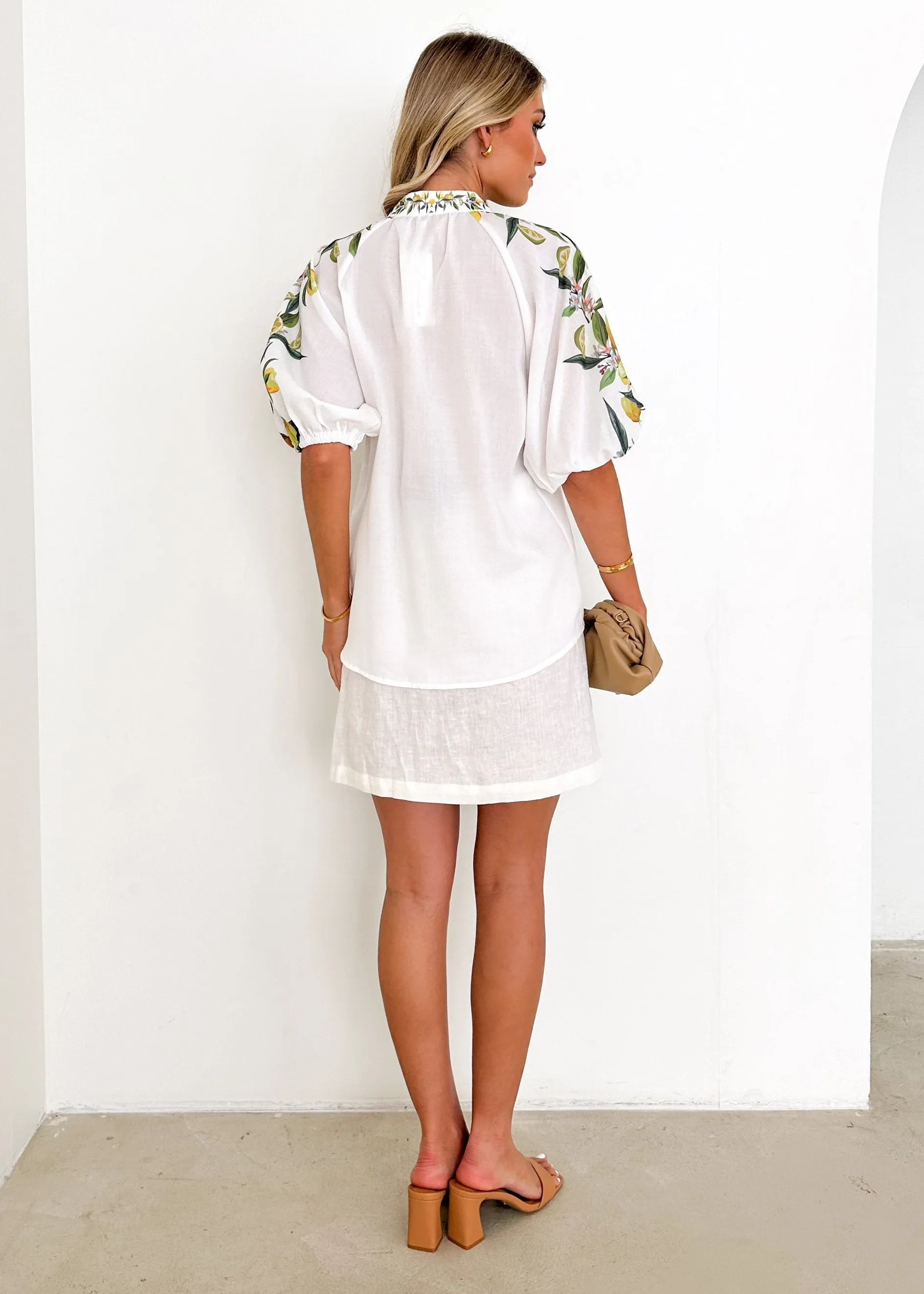 Lotta Blouse - Limoncello sold by Gingham & Heels product image thumbnail 5