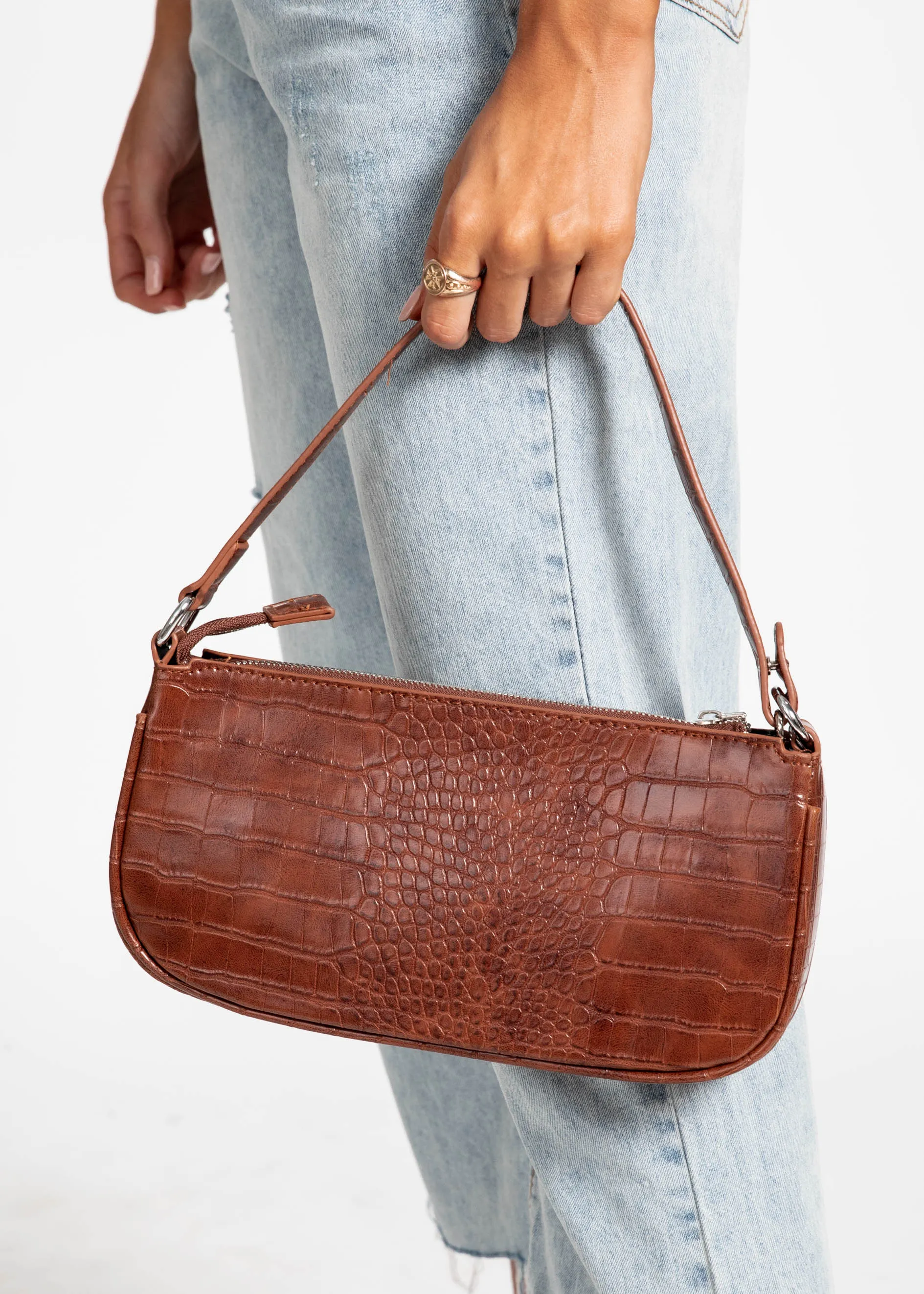 Feeling Good Bag - Brown sold by Gingham & Heels product image thumbnail 2