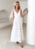 Celestial Midi Dress - Off White sold by Gingham & Heels