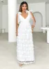 Celestial Midi Dress - Off White sold by Gingham & Heels