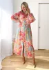 Anaisha Maxi Dress - Seaside Palm sold by Gingham & Heels