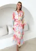 Anaisha Maxi Dress - Seaside Palm sold by Gingham & Heels