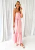 Ianna Halter Maxi Dress - Pink sold by Gingham & Heels