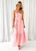 Ianna Halter Maxi Dress - Pink sold by Gingham & Heels