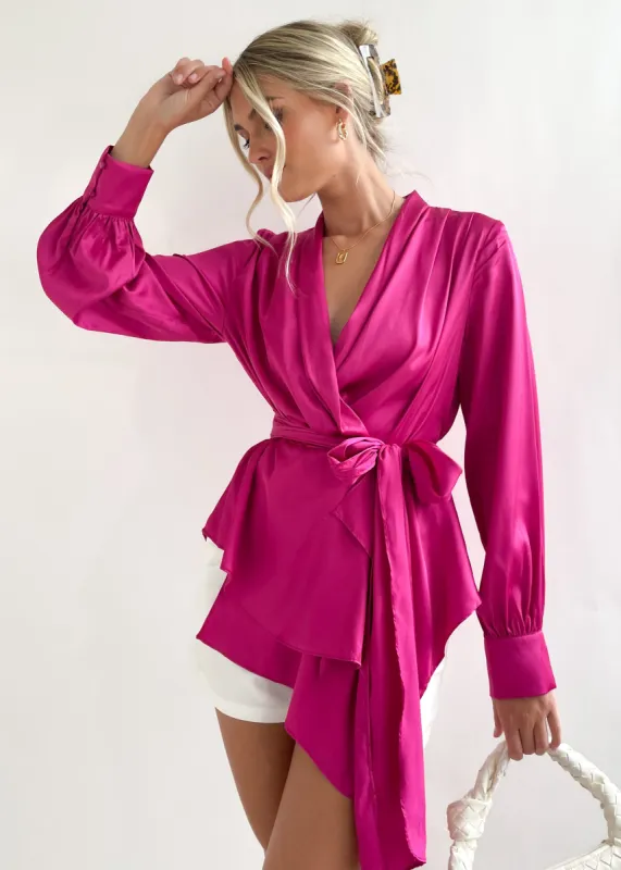 Jumara Blouse - Orchid sold by Gingham & Heels