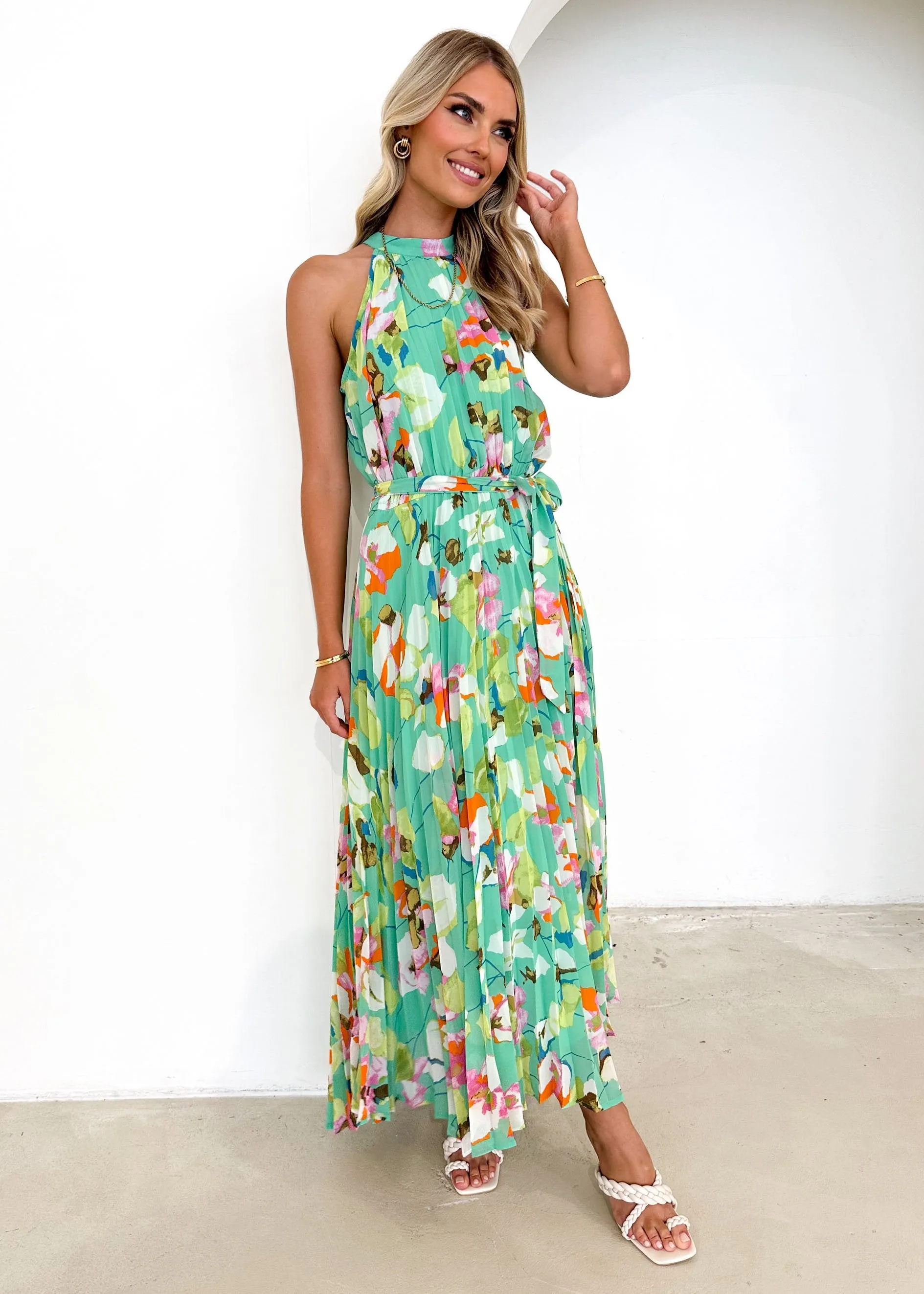Sarra Midi Dress - Mint Delilah sold by Gingham & Heels product image thumbnail 4