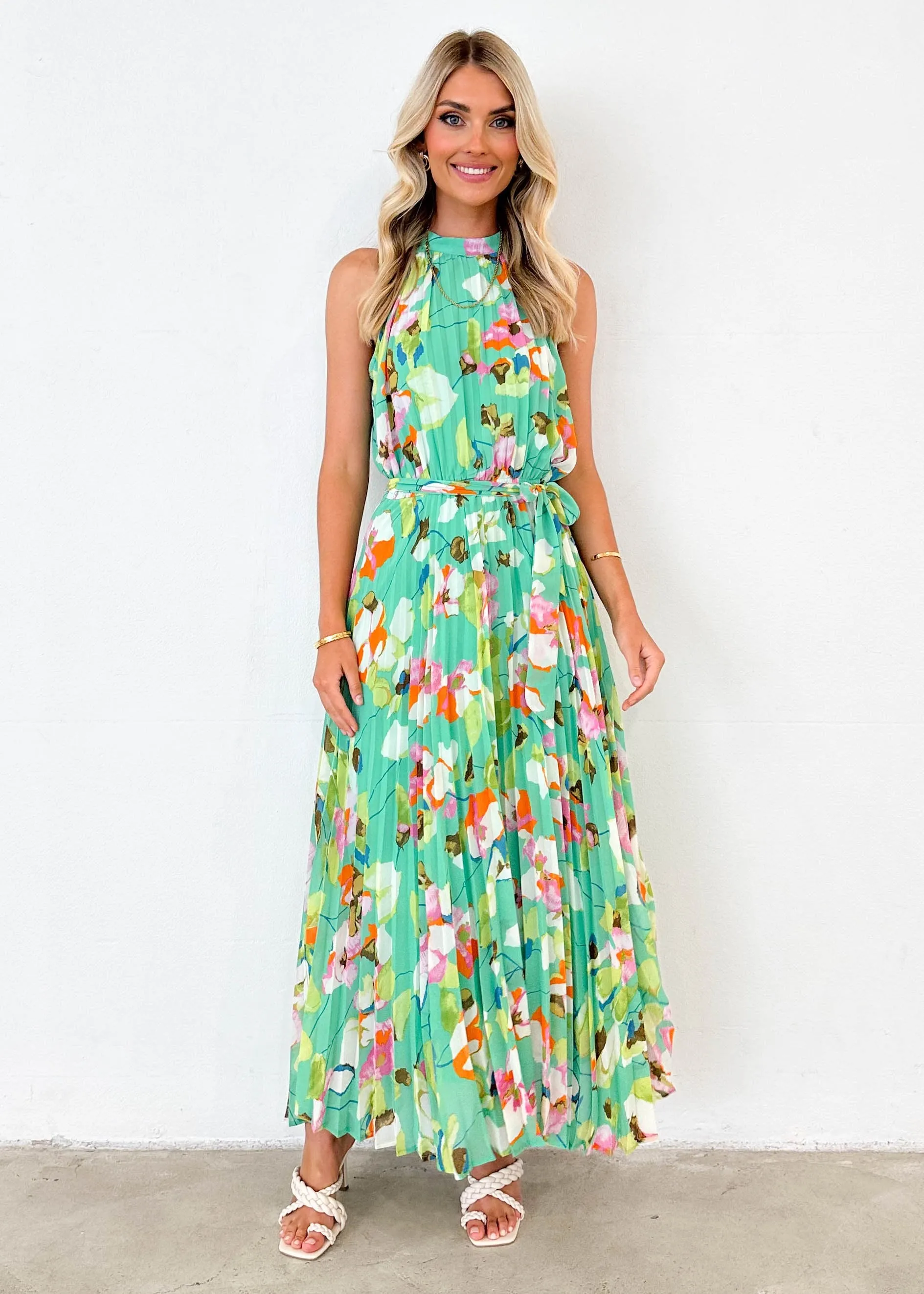 Sarra Midi Dress - Mint Delilah sold by Gingham & Heels product image thumbnail 5