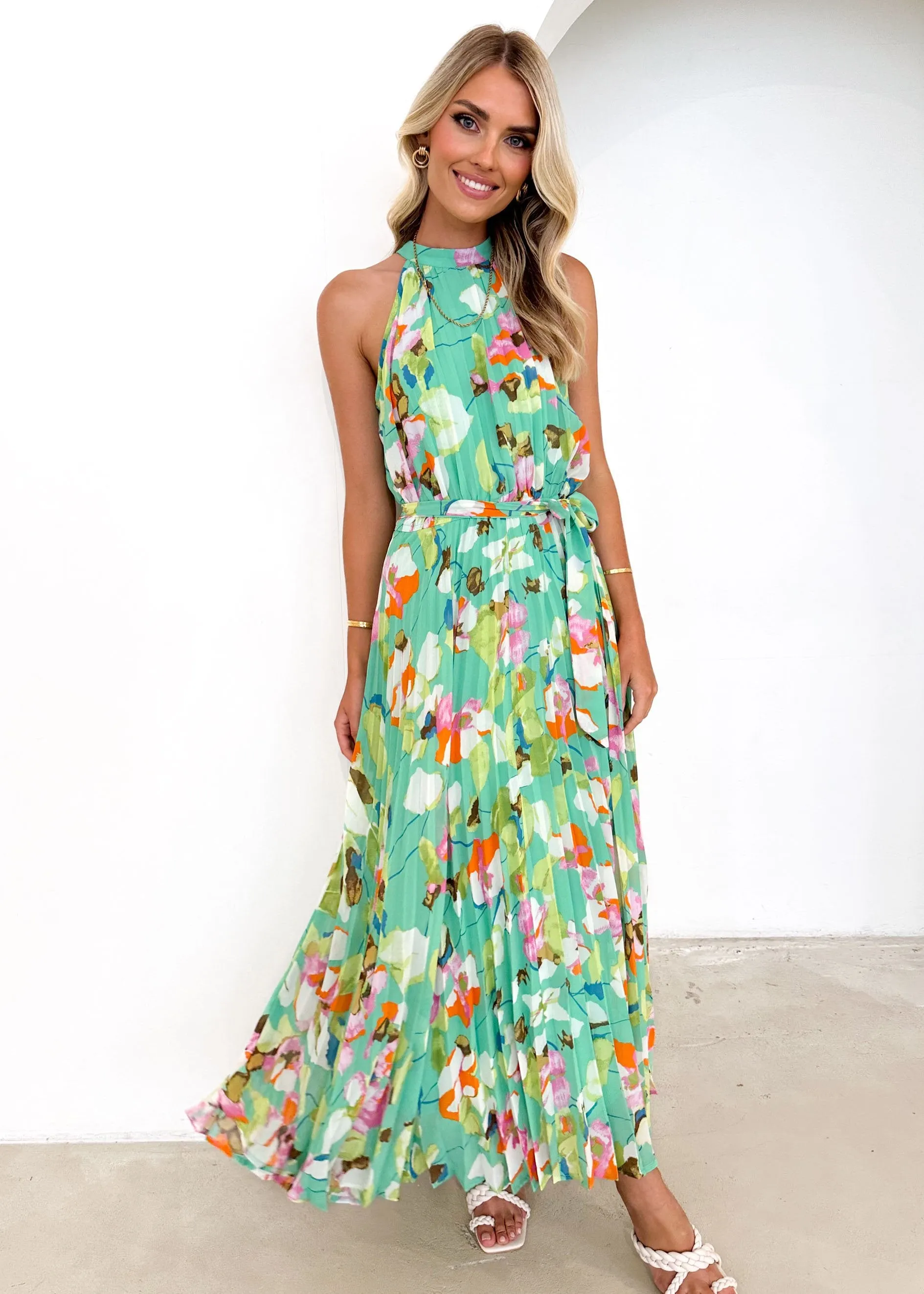 Sarra Midi Dress - Mint Delilah sold by Gingham & Heels product image thumbnail 3