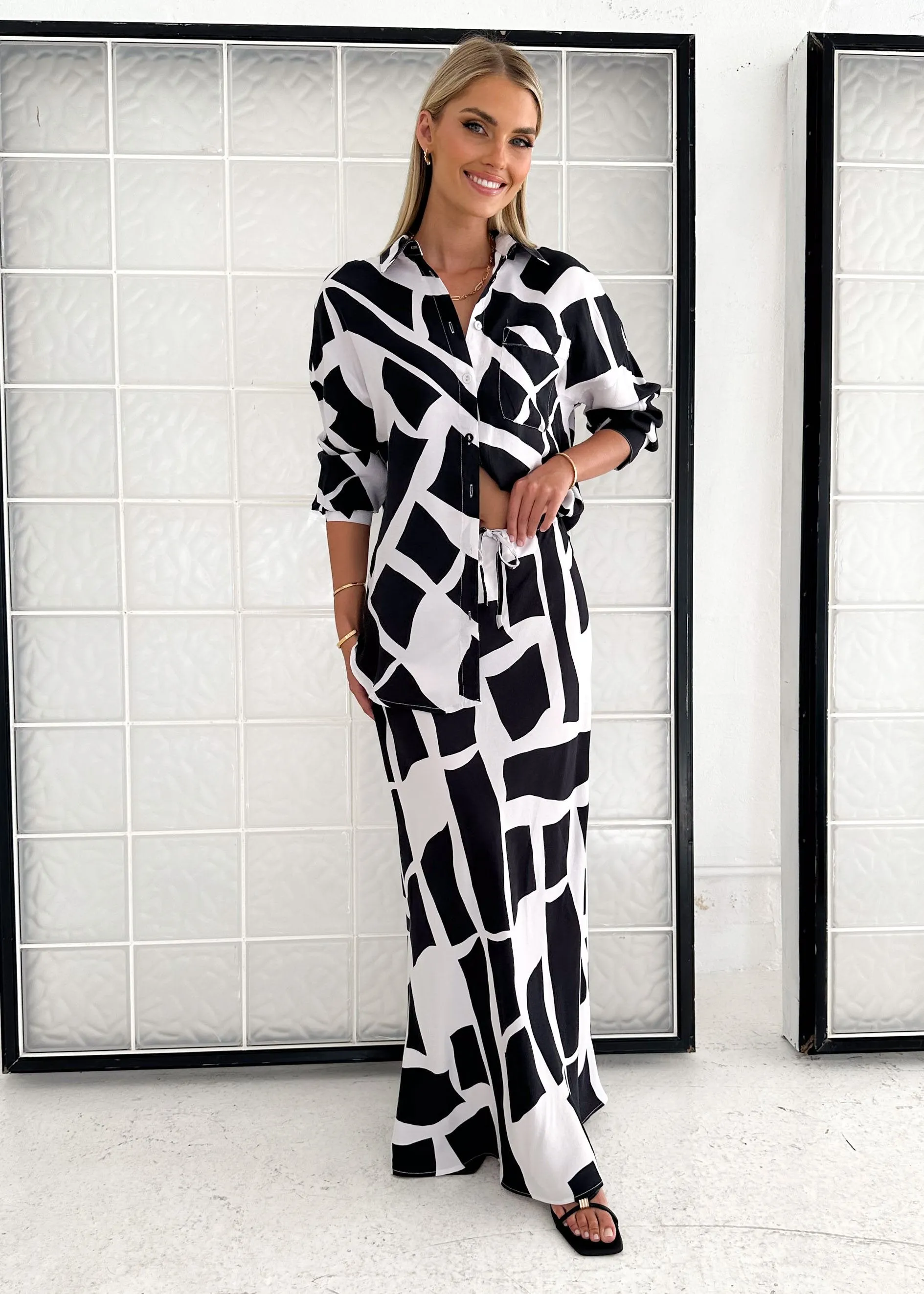 Pips Maxi Skirt - Cayenne sold by Gingham & Heels product image thumbnail 4