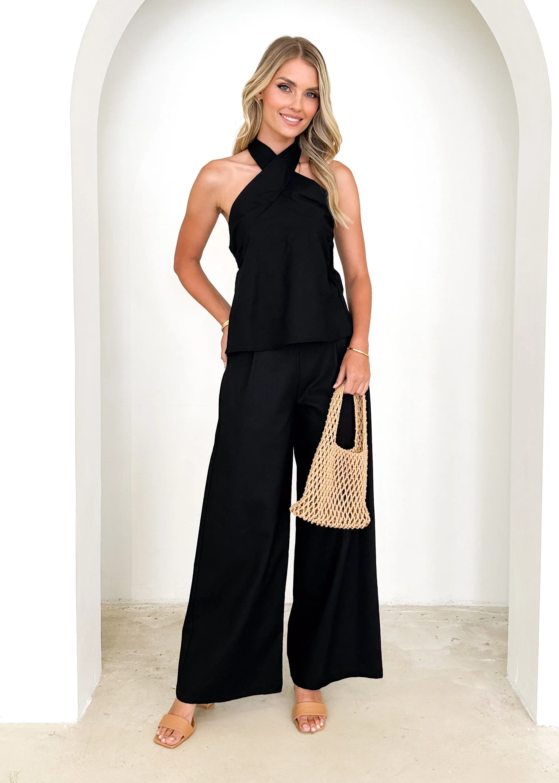 Marsla Halter Top - Black sold by Gingham & Heels product image thumbnail 4