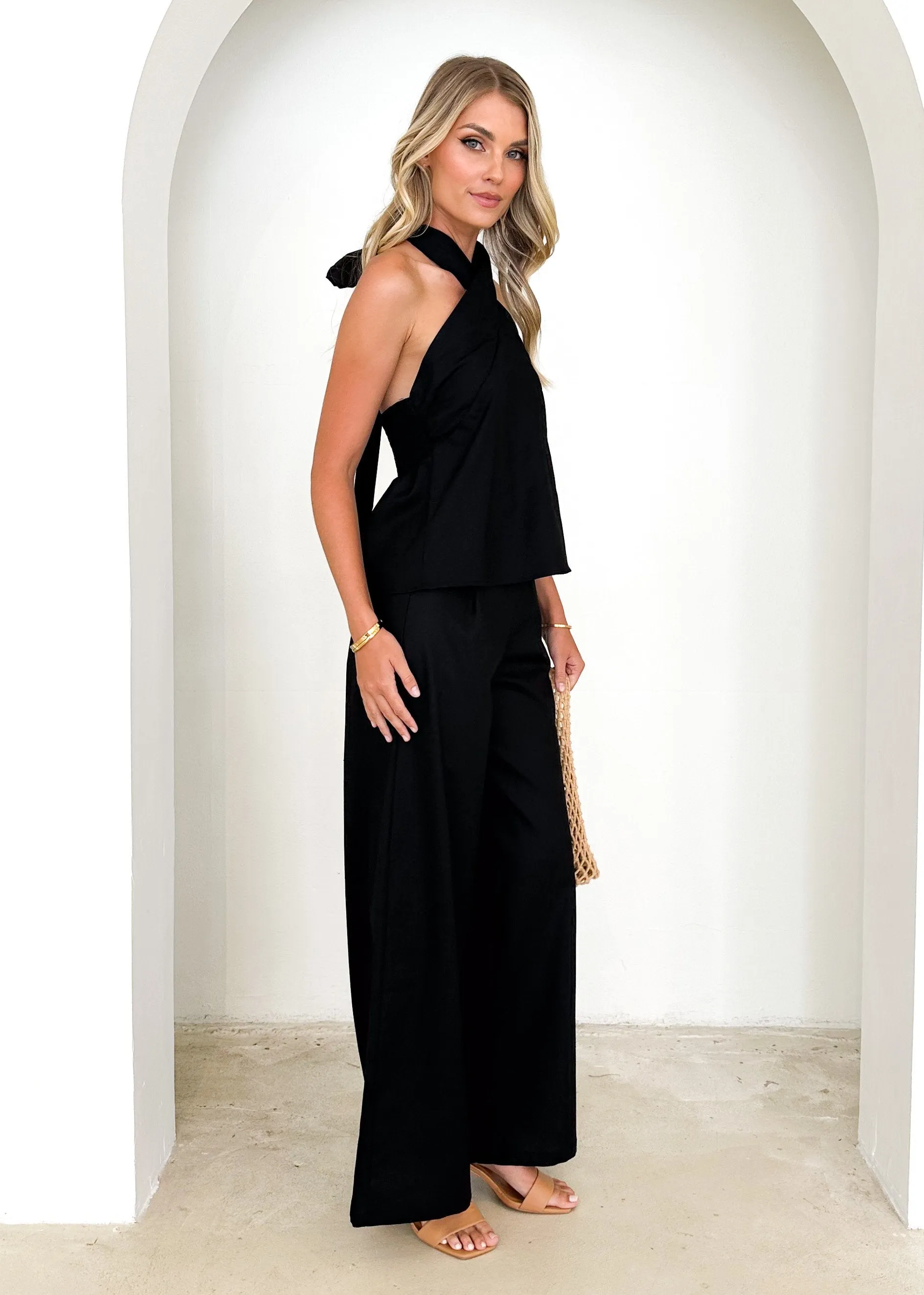 Marsla Halter Top - Black sold by Gingham & Heels product image thumbnail 5