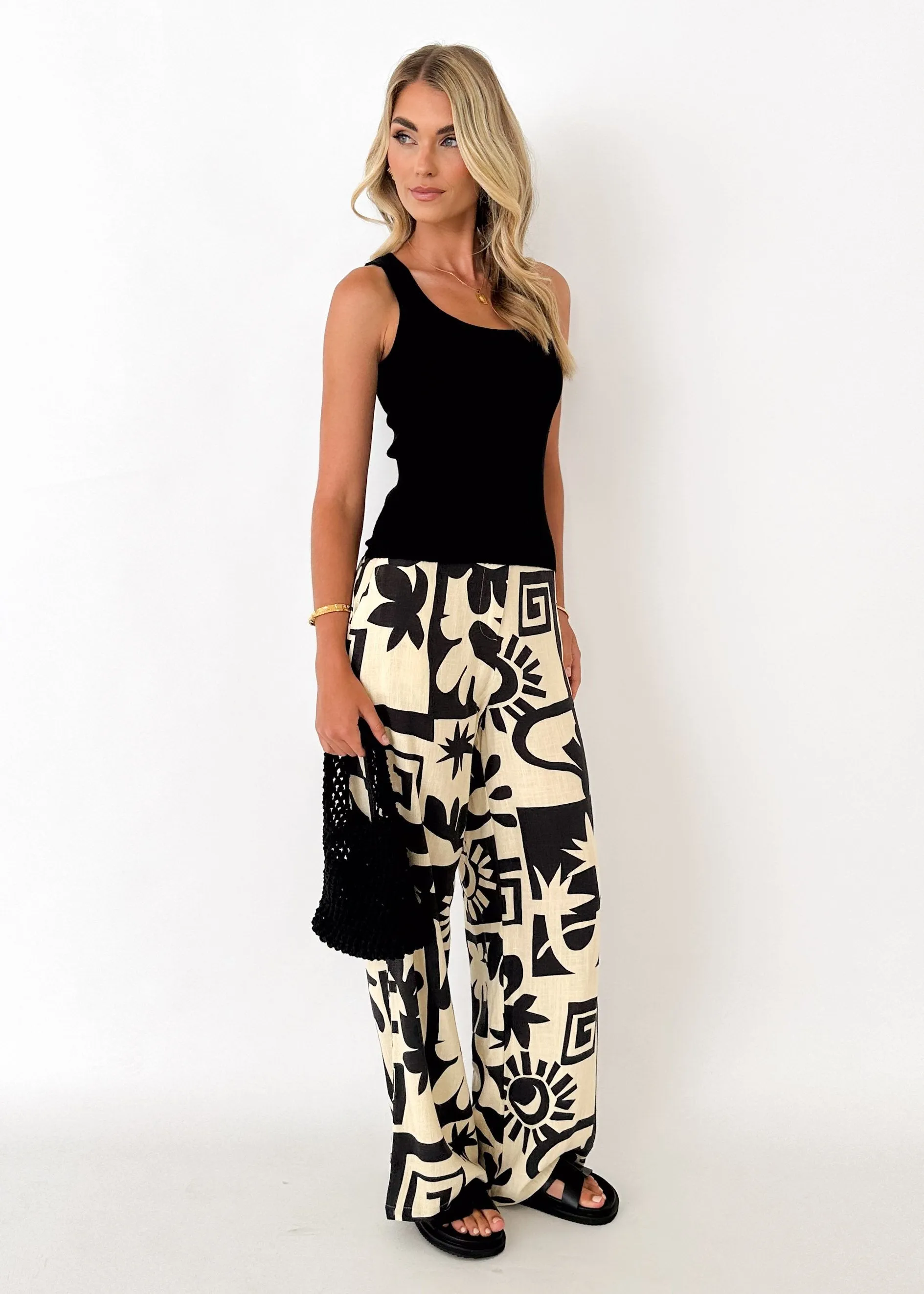 Dressla Knit Top - Black sold by Gingham & Heels product image thumbnail 4