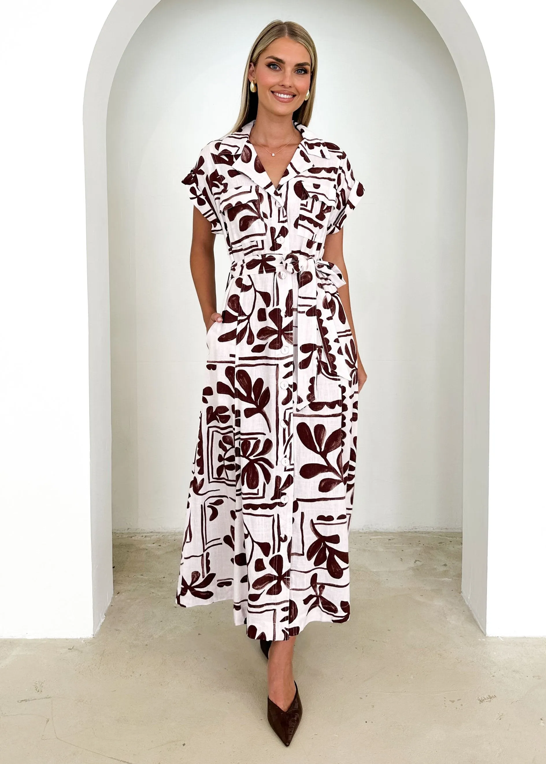 Aarya Maxi Dress - Siennah sold by Gingham & Heels product image thumbnail 4