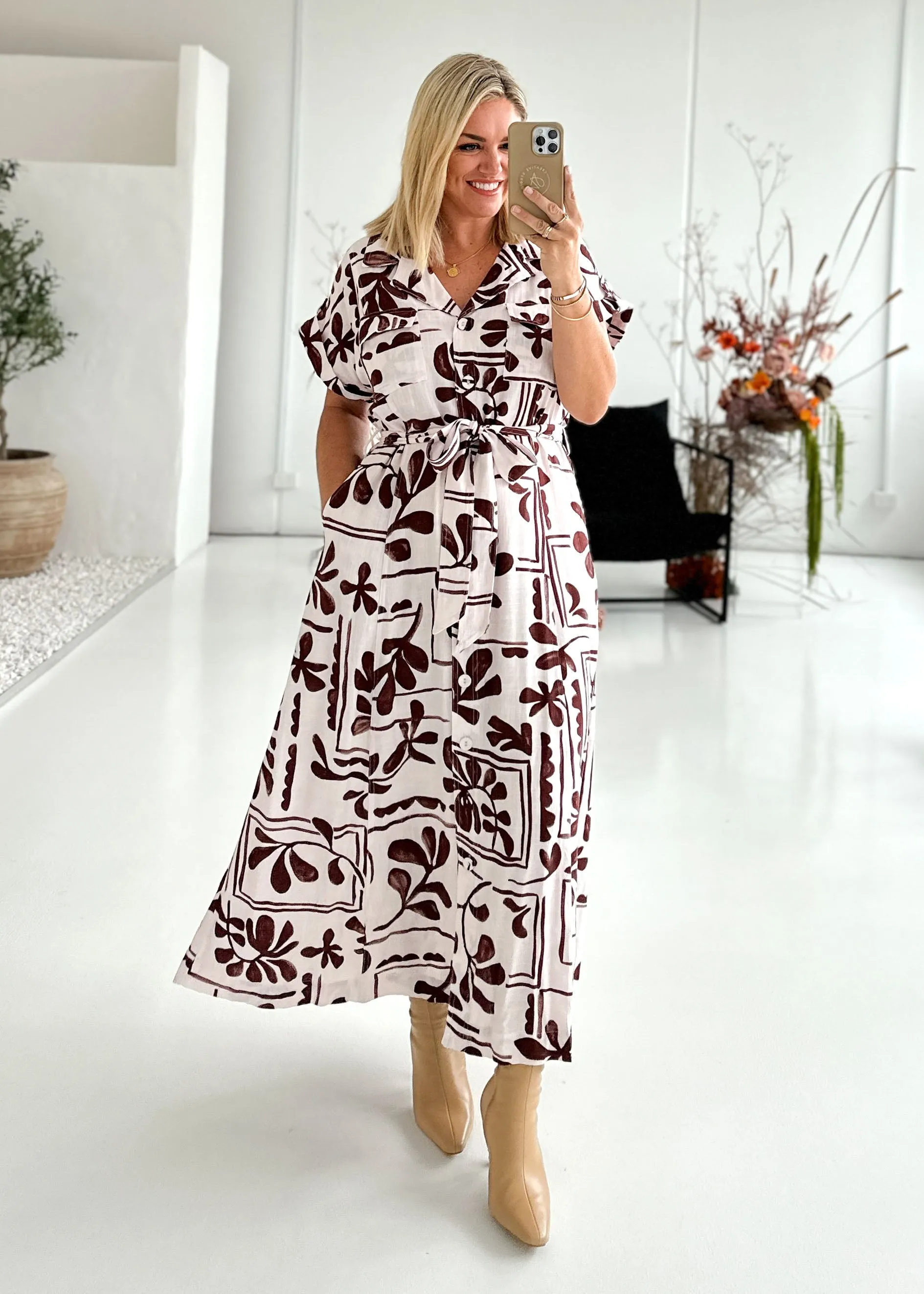 Aarya Maxi Dress - Siennah sold by Gingham & Heels product image thumbnail 2