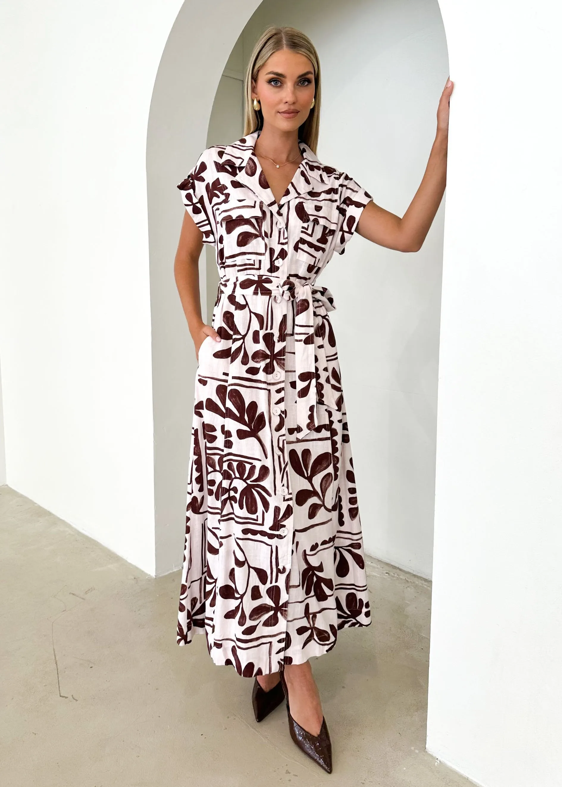 Aarya Maxi Dress - Siennah sold by Gingham & Heels