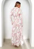 Essie Maxi Dress - Beige Abstract sold by Gingham & Heels