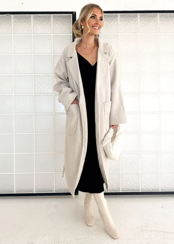 Senya Coat - Cream sold by Gingham & Heels