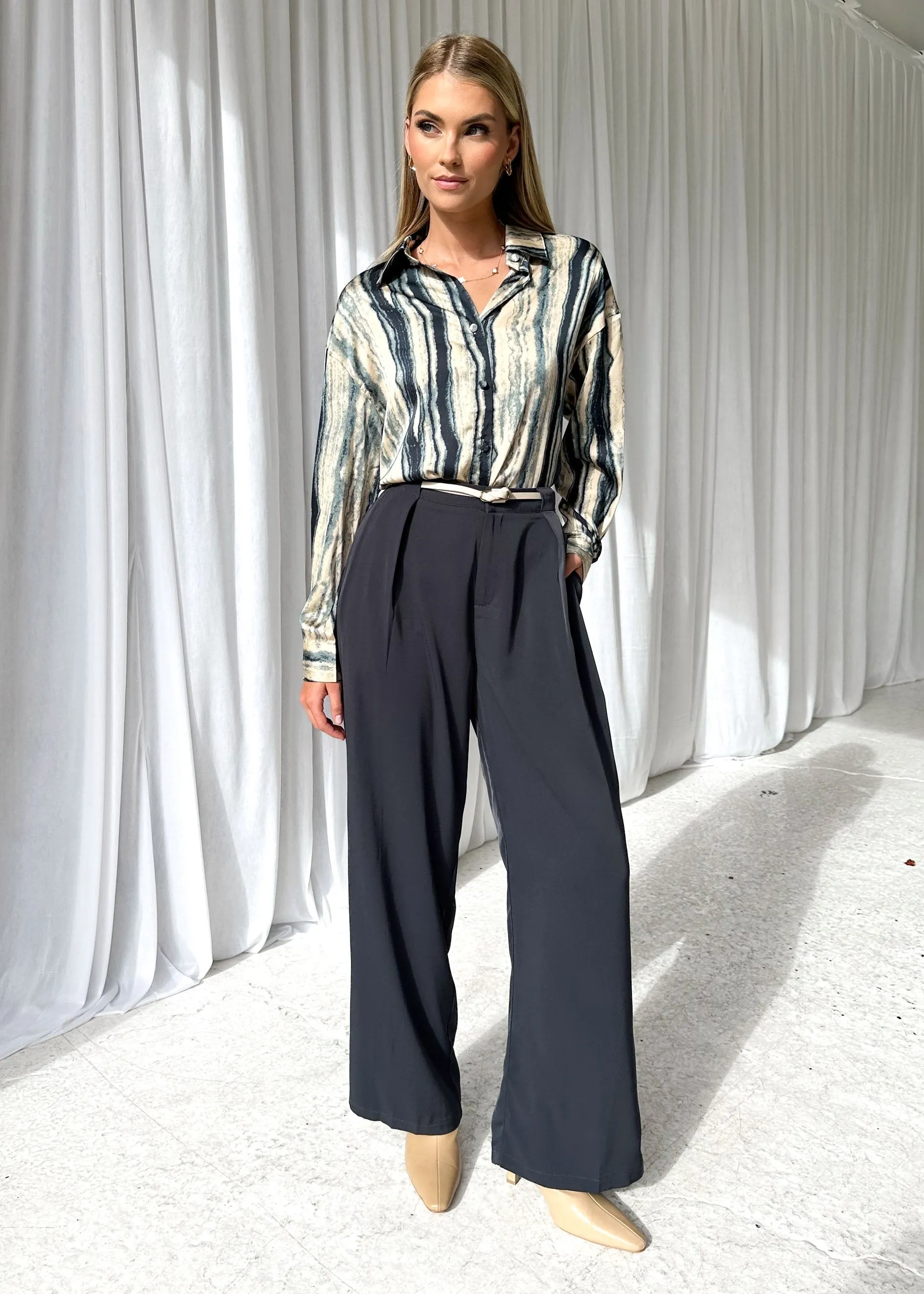 Lanrae Shirt - Teal Multi sold by Gingham & Heels product image thumbnail 5