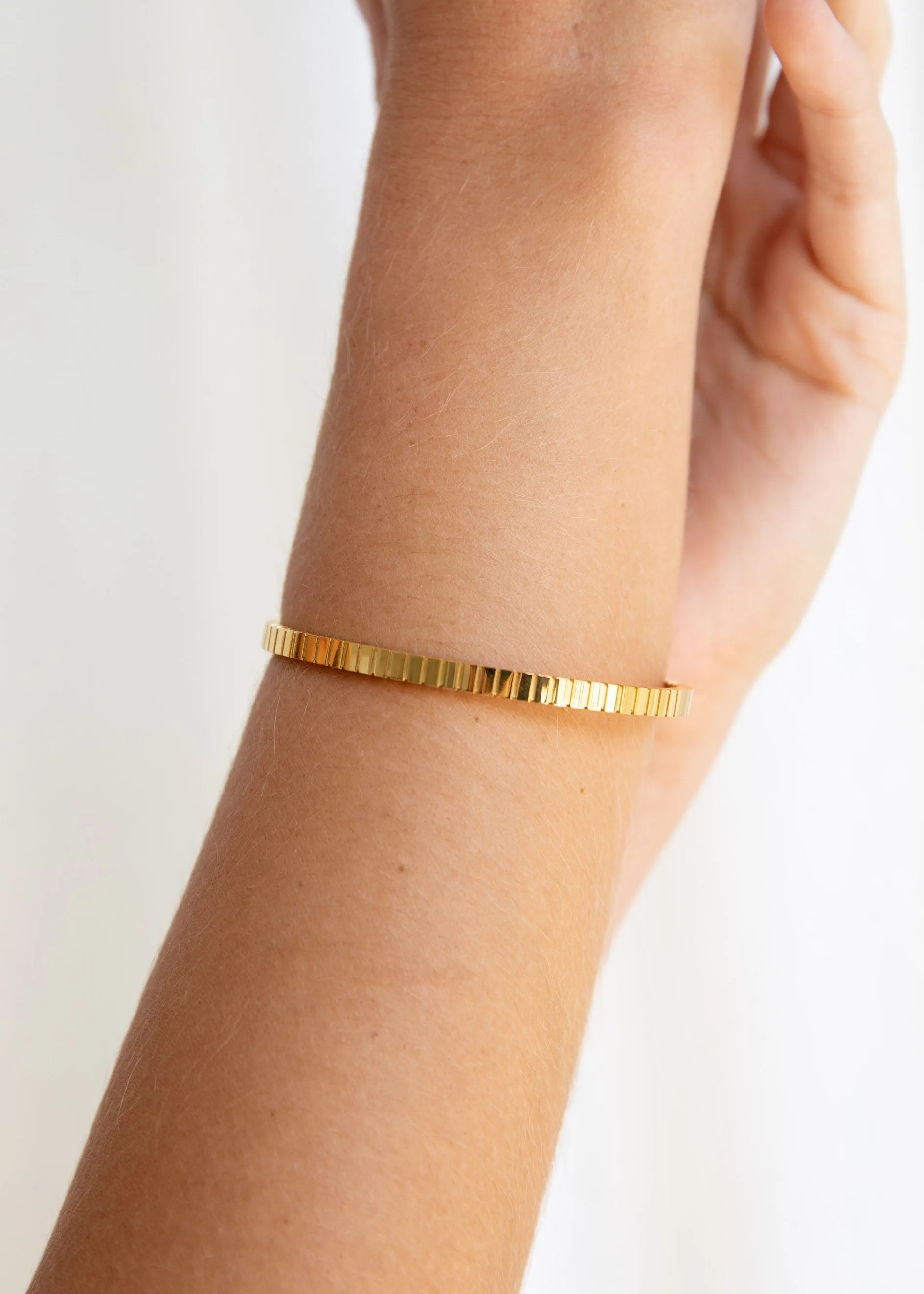 Mascey Bracelet - Gold sold by Gingham & Heels product image thumbnail 2