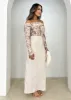 Rita Off Shoulder Top - Moss Mesh sold by Gingham & Heels
