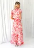 Chopra Maxi Dress - Pink Floral sold by Gingham & Heels