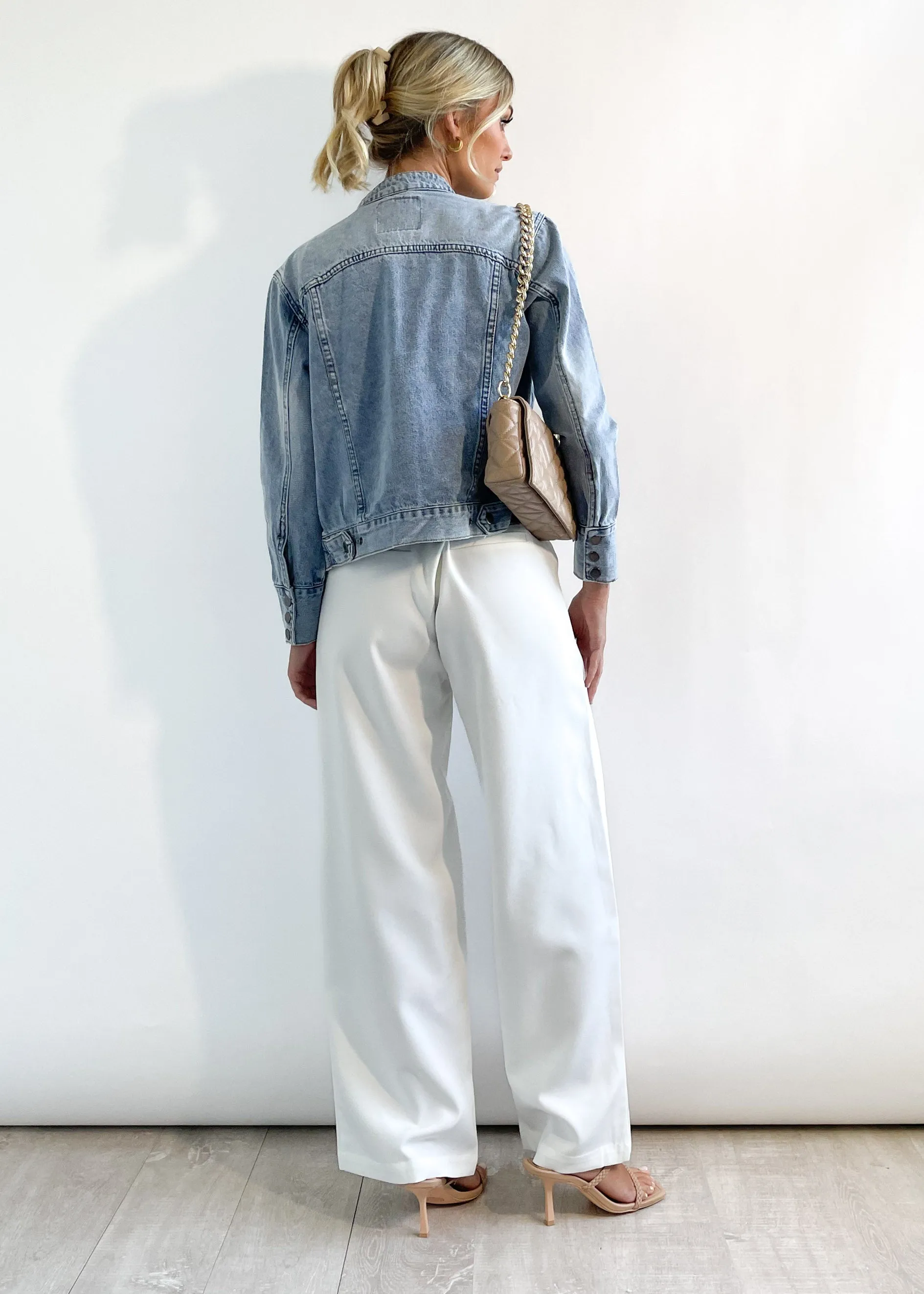 Novato Denim Jacket - Light Blue sold by Gingham & Heels product image thumbnail 5